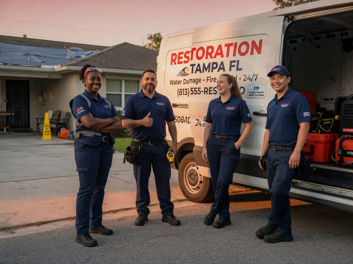 Water Damage Restoration company in New Lisbon, WI