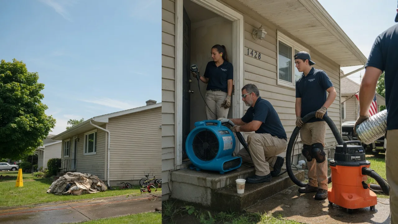 Water Damage Restoration in New Lisbon, WI near me